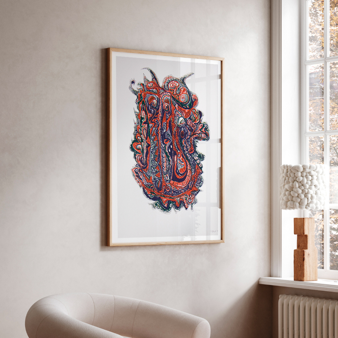 'Sump amøbe' - 50 x 70